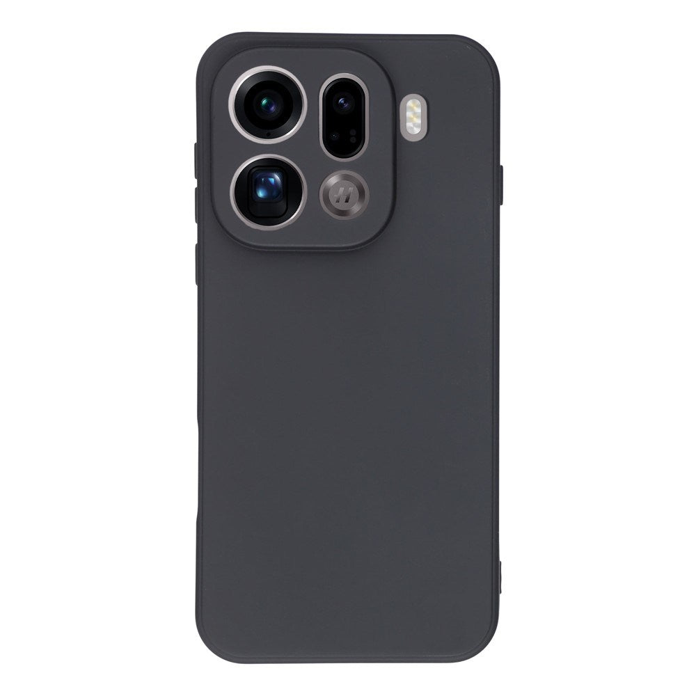 EIDERWOOD OPPO Find X9 Pro Foret Fleksibelt Plast Cover - Sort