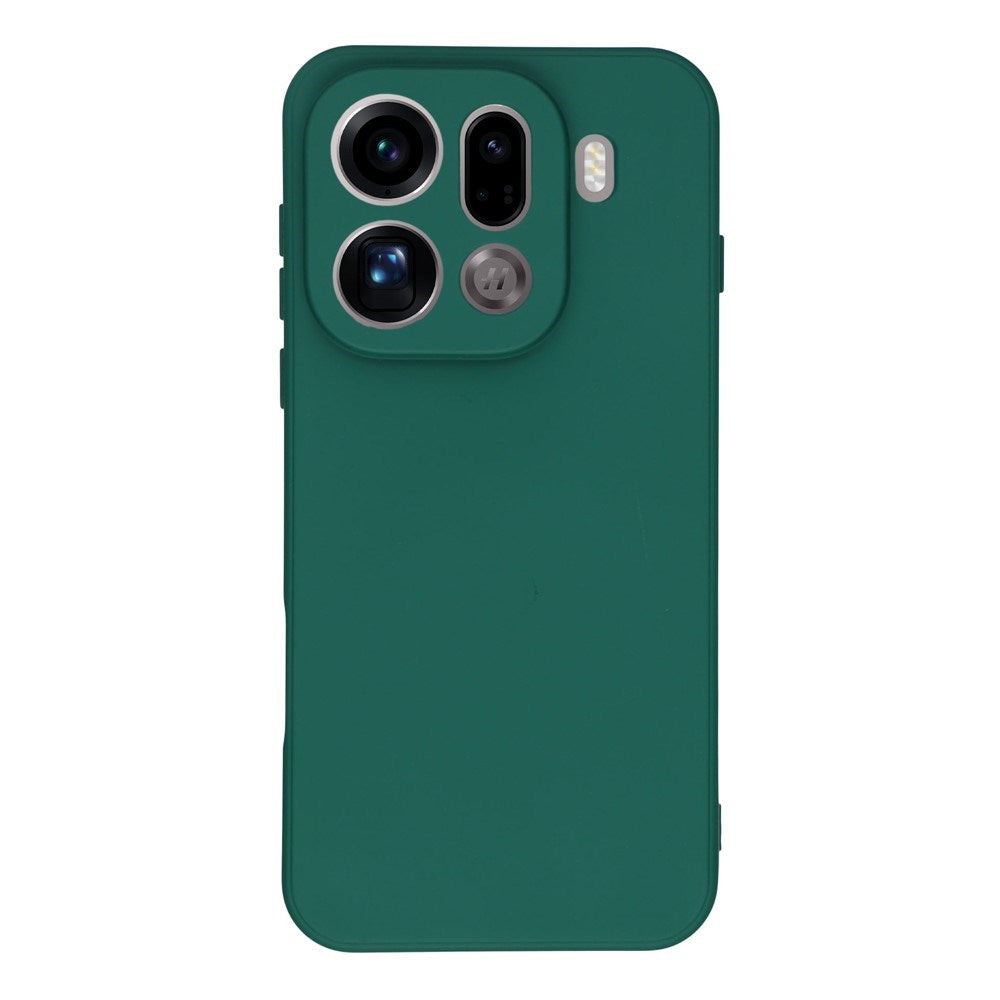 EIDERWOOD OPPO Find X9 Pro Foret Fleksibelt Plast Cover - Grøn