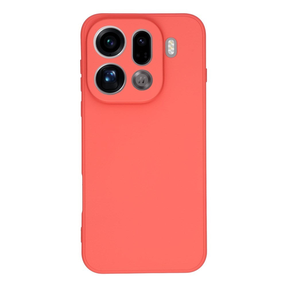 EIDERWOOD OPPO Find X9 Pro Foret Fleksibelt Plast Cover - Rød