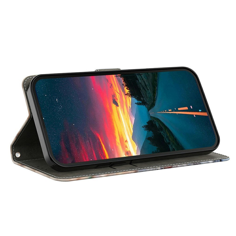 Samsung Galaxy A37 EIDERWOOD Flipcover m. Kortholder & Ståfunktion - Hest