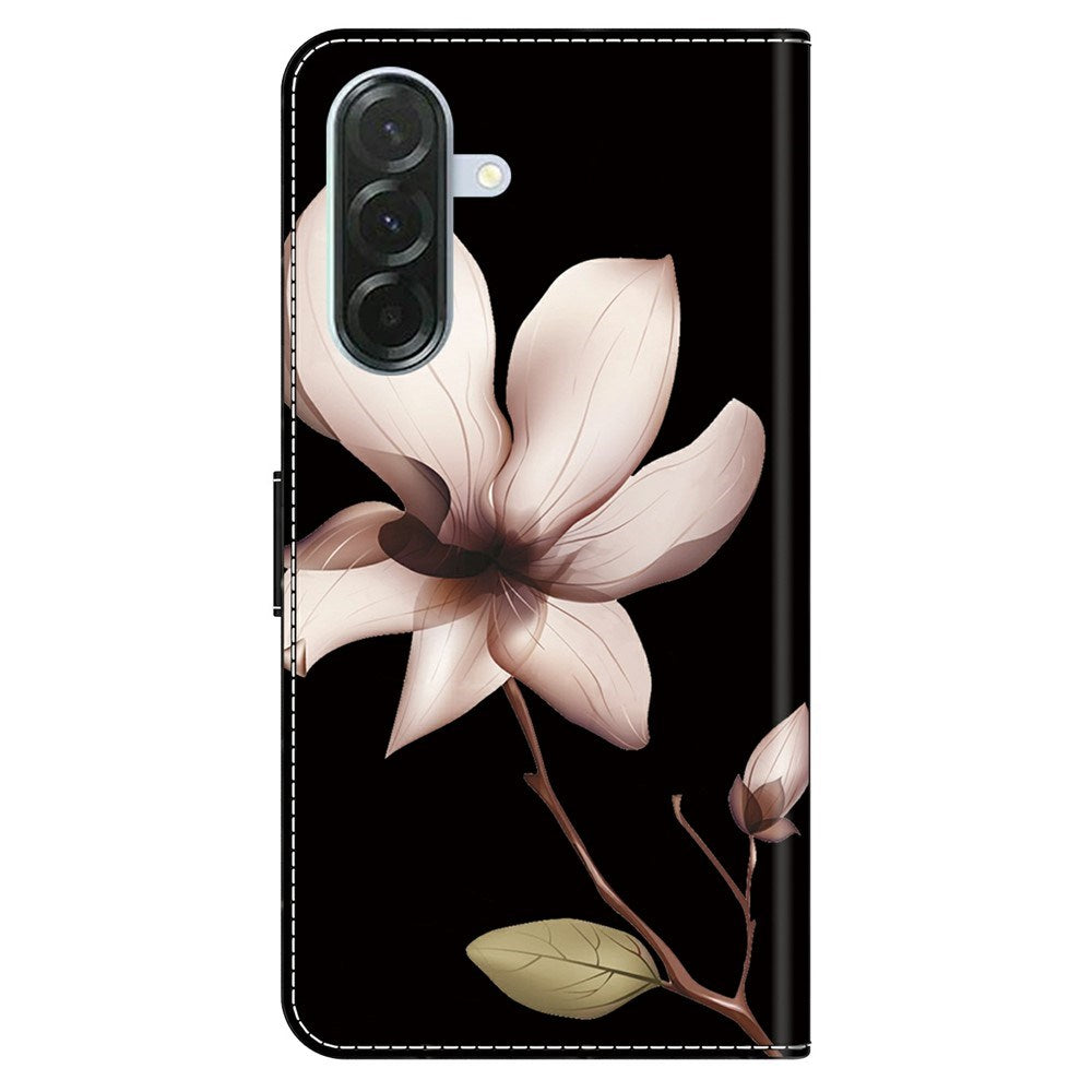 Samsung Galaxy A37 EIDERWOOD Flipcover m. Kortholder & Ståfunktion - Blomst