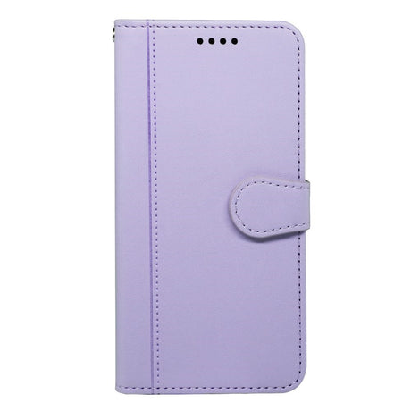 Google Pixel 10a EIDERWOOD Kunstlæder Flip Cover m. Kortholder & Ståfunktion - Lilla