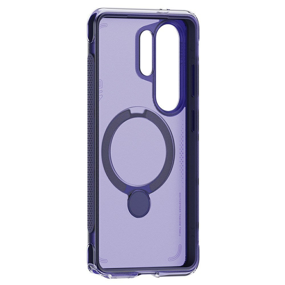 Samsung Galaxy S26 Ultra TORRAS Ostand Q3 Air Hybrid Plast Cover m. Kickstand - MagSafe Kompatibel - Lilla
