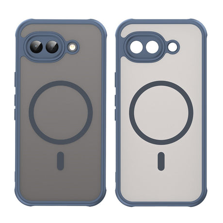 Google Pixel 10a EIDERWOOD Mat Hybrid Plast Cover - MagSafe Kompatibel - Blå