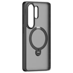 Samsung Galaxy S26 Ultra TORRAS Ostand Q3 Spin Hybrid Plast Cover m. Kickstand - MagSafe Kompatibel - Sort