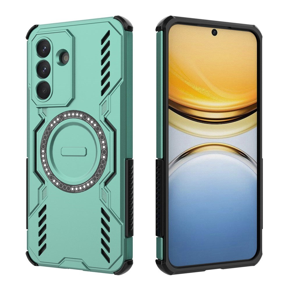 EIDERWOOD Samsung Galaxy A57 Håndværker Cover m. Varmeafledning - MagSafe Kompatibel - Grøn