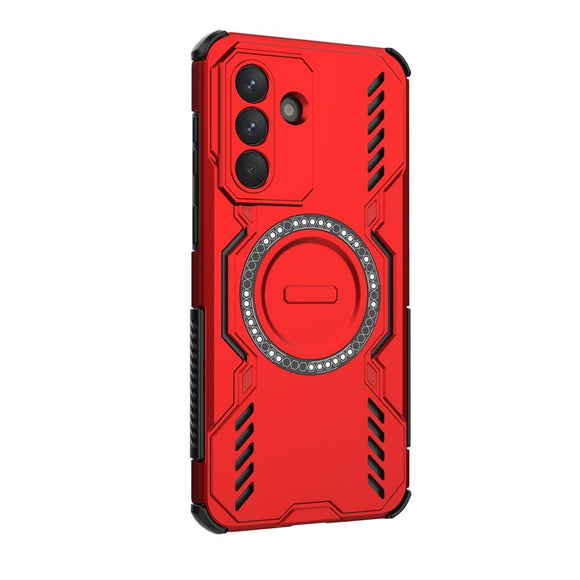 EIDERWOOD Samsung Galaxy A57 Håndværker Cover m. Varmeafledning - MagSafe Kompatibel - Rød