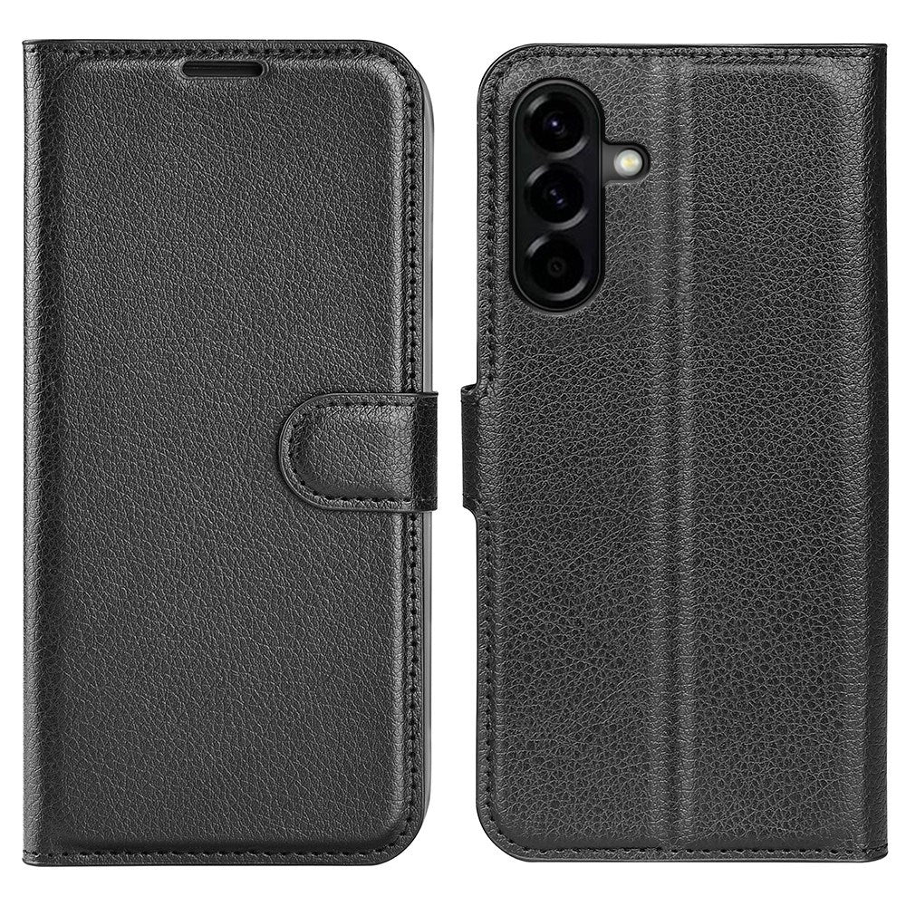 EIDERWOOD Samsung Galaxy A57 Kunstlæder Flip Cover m. Kortholder & Ståfunktion - Sort