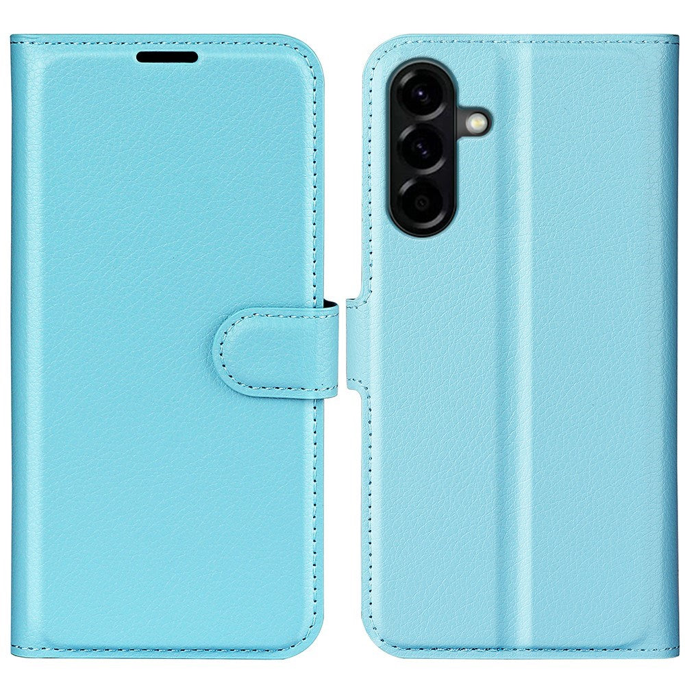 EIDERWOOD Samsung Galaxy A57 Kunstlæder Flip Cover m. Kortholder & Ståfunktion - Blå