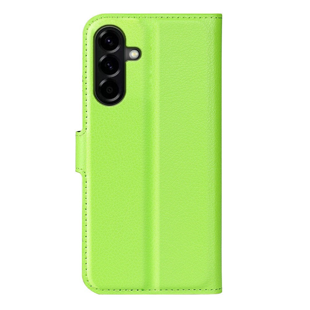 EIDERWOOD Samsung Galaxy A57 Kunstlæder Flip Cover m. Kortholder & Ståfunktion - Grøn
