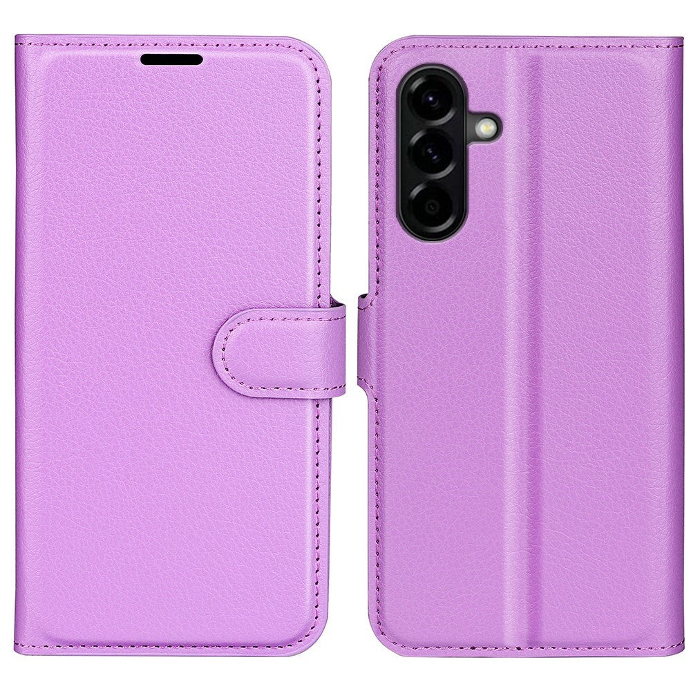 EIDERWOOD Samsung Galaxy A57 Kunstlæder Flip Cover m. Kortholder & Ståfunktion - Lilla