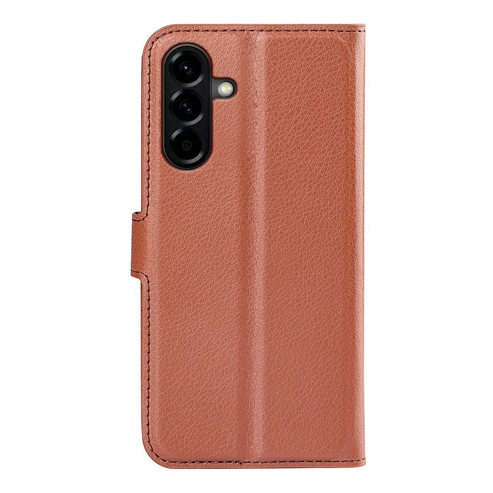 EIDERWOOD Samsung Galaxy A57 Kunstlæder Flip Cover m. Kortholder & Ståfunktion - Brun