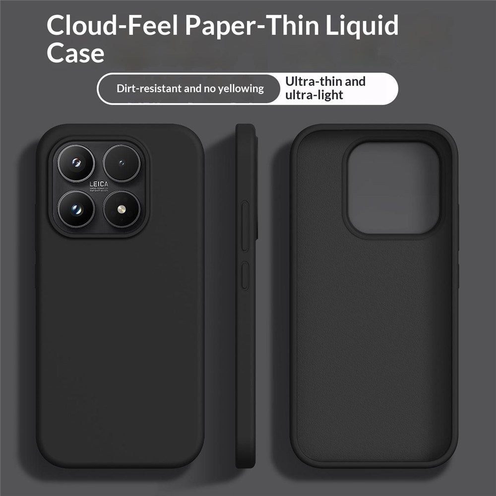 Xiaomi 17 EIDERWOOD 2-i-1 Silikone & Hård Plast Cover - Sort