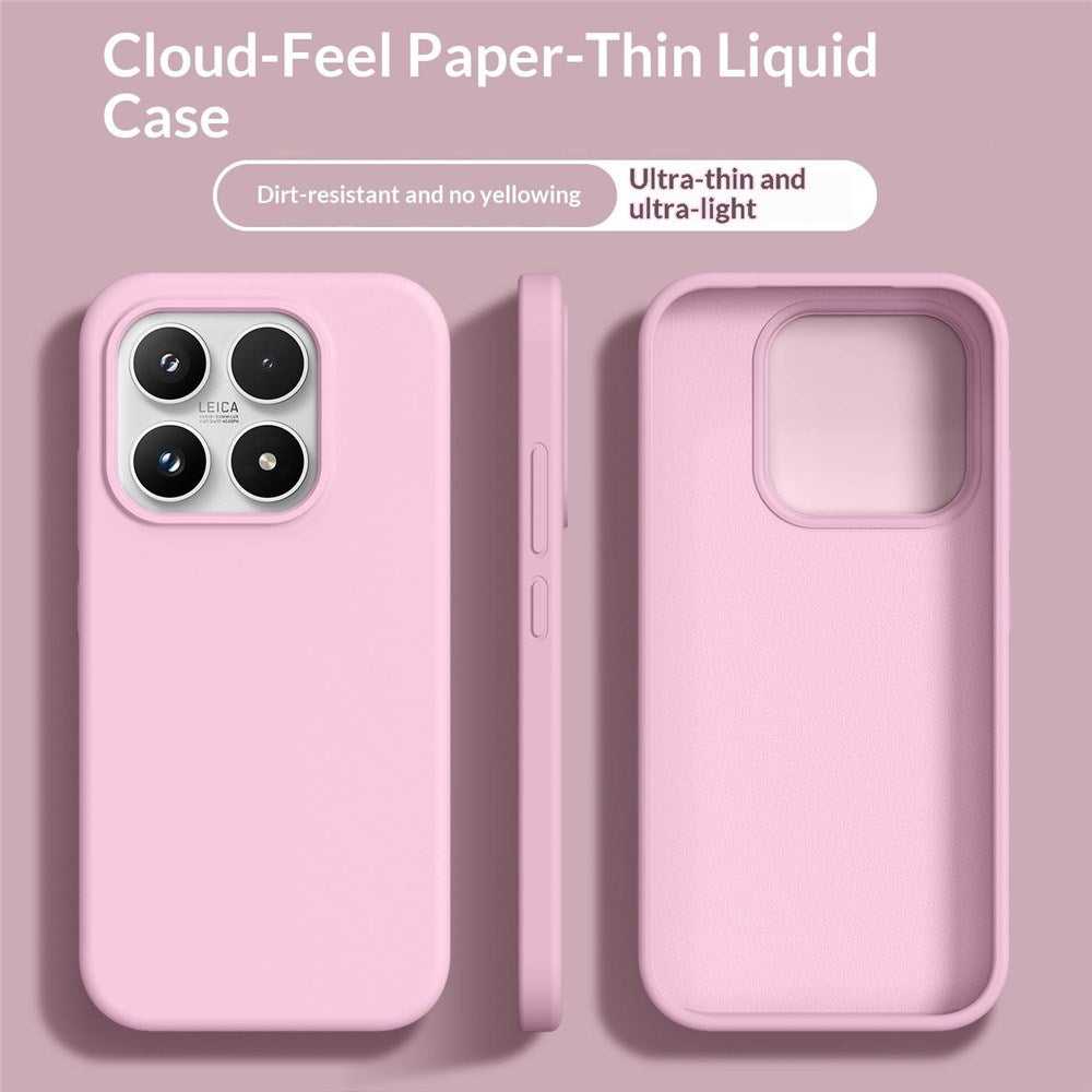 Xiaomi 17 EIDERWOOD 2-i-1 Silikone & Hård Plast Cover - Lyserød