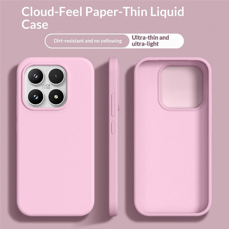 Xiaomi 17 EIDERWOOD 2-i-1 Silikone & Hård Plast Cover - Lyserød