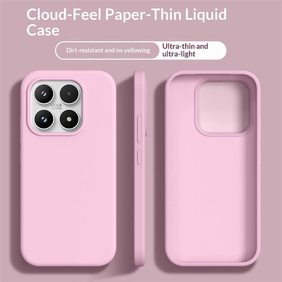 Xiaomi 17 EIDERWOOD 2-i-1 Silikone & Hård Plast Cover - Lyserød