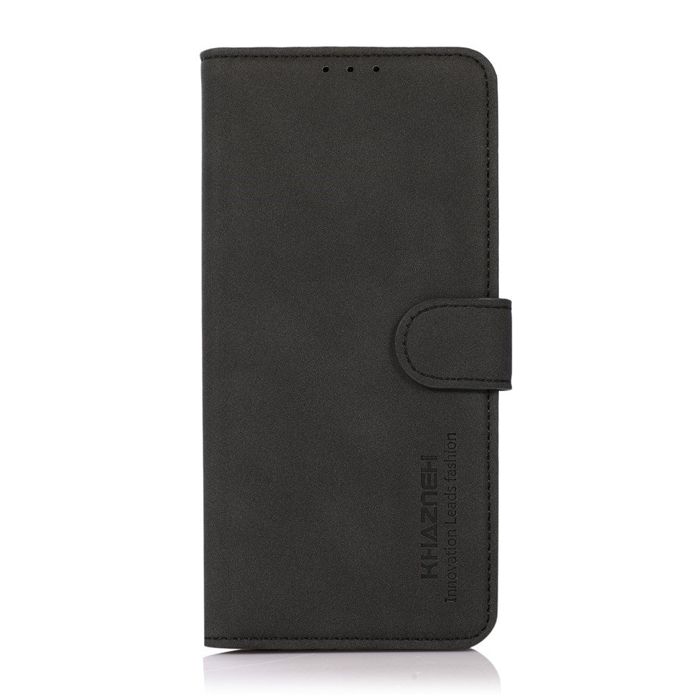 Samsung Galaxy A37 Kunstlæder Flipcover m. Kortholder - Sort