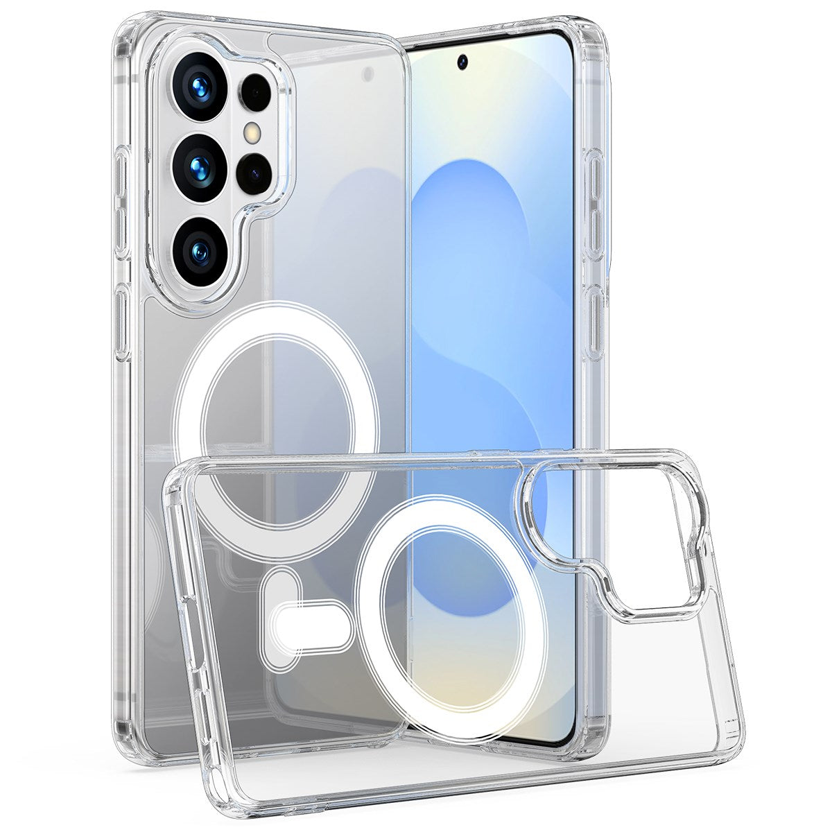 Samsung Galaxy S26 Ultra EIDERWOOD Hybrid Plast Cover - MagSafe Kompatibel - Gennemsigtig