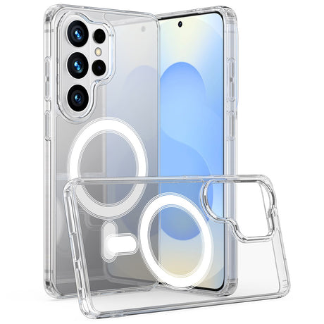 Samsung Galaxy S26 Ultra EIDERWOOD Hybrid Plast Cover - MagSafe Kompatibel - Gennemsigtig