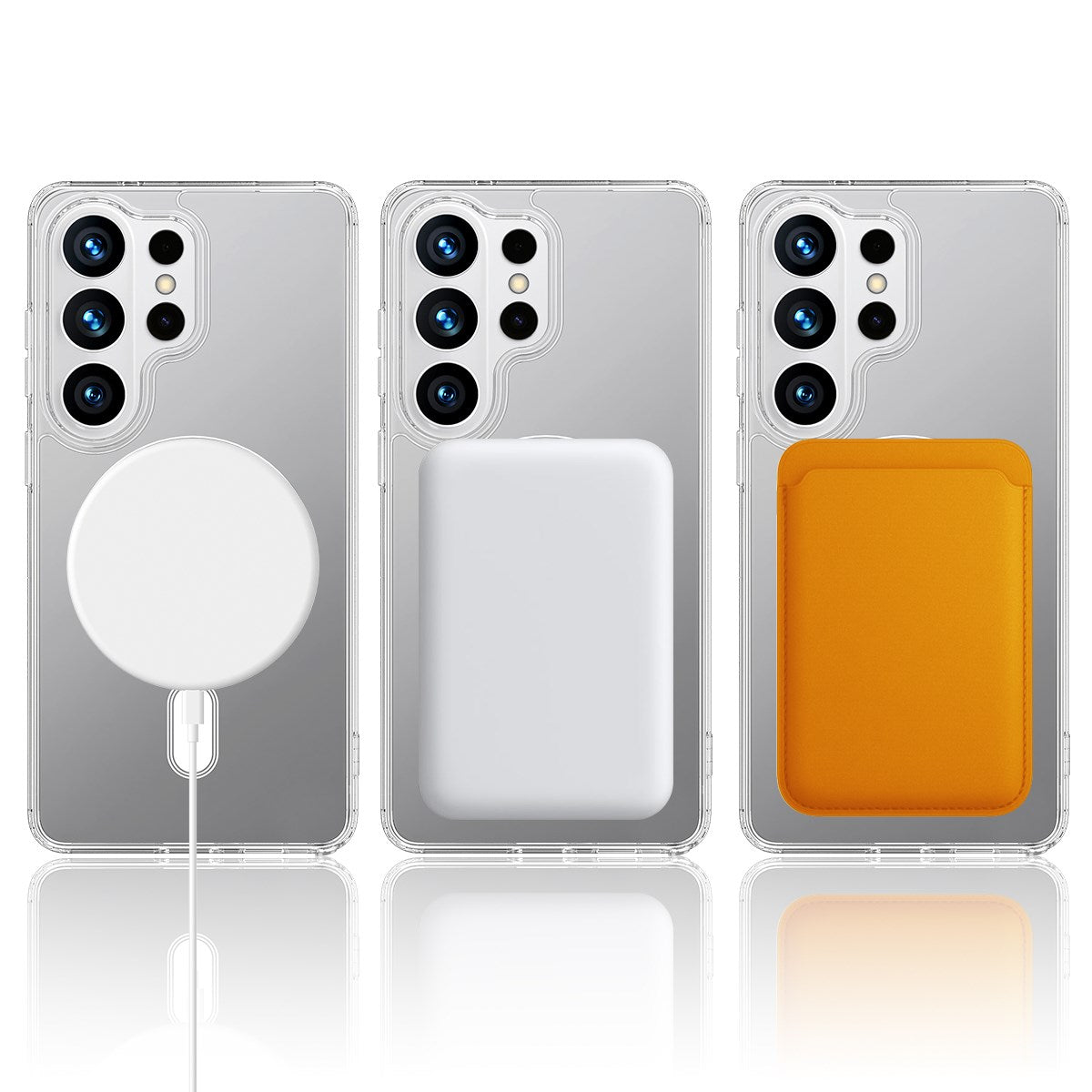Samsung Galaxy S26 Ultra EIDERWOOD Hybrid Plast Cover - MagSafe Kompatibel - Gennemsigtig