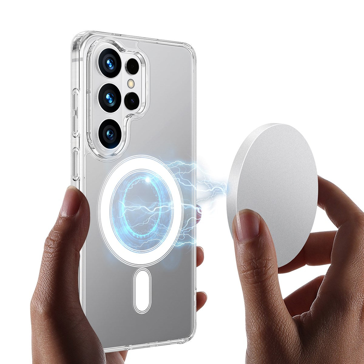 Samsung Galaxy S26 Ultra EIDERWOOD Hybrid Plast Cover - MagSafe Kompatibel - Gennemsigtig