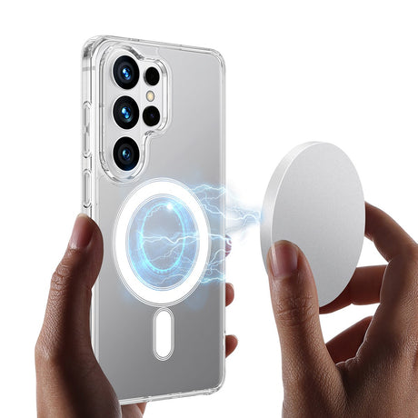 Samsung Galaxy S26 Ultra EIDERWOOD Hybrid Plast Cover - MagSafe Kompatibel - Gennemsigtig