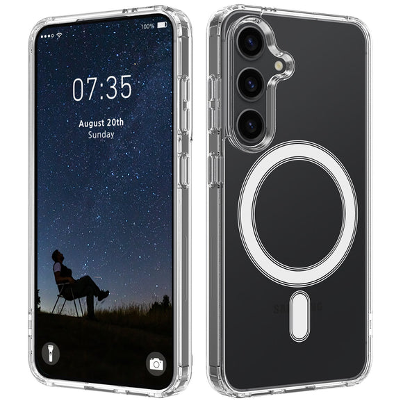 Samsung Galaxy S26+ (Plus) EIDERWOOD Fleksibelt Plast Cover - MagSafe Kompatibel - Gennemsigtig