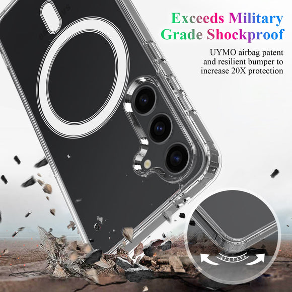 Samsung Galaxy S26+ (Plus) EIDERWOOD Fleksibelt Plast Cover - MagSafe Kompatibel - Gennemsigtig