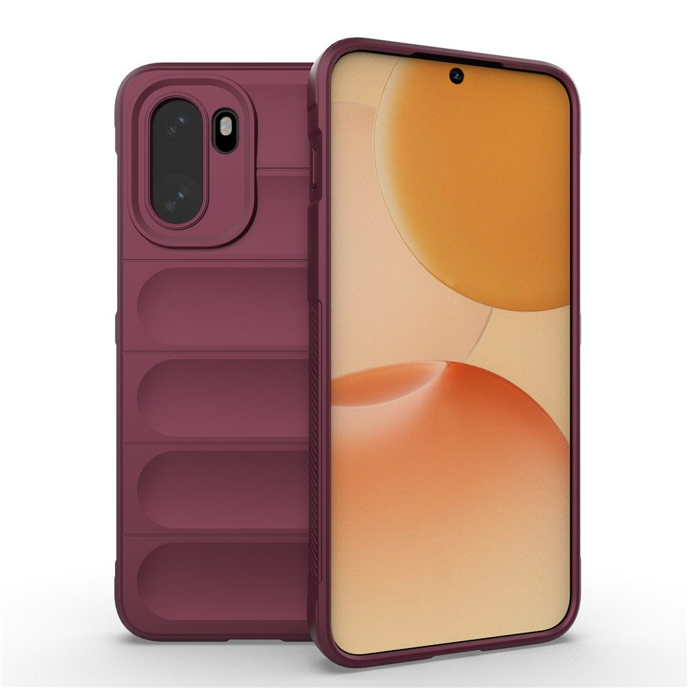 EIDERWOOD OnePlus 15R Fleksibelt Plast Cover - Mørkerød