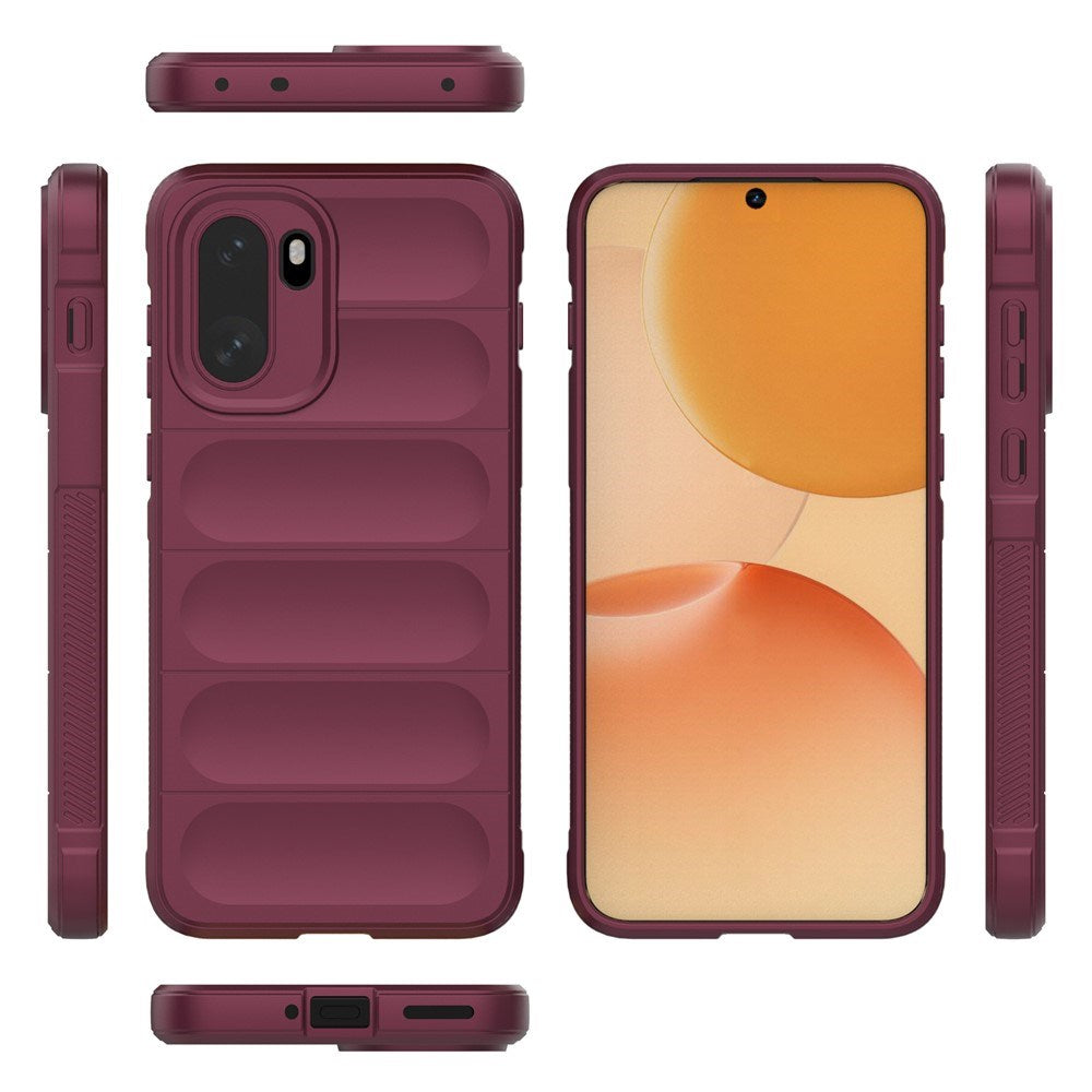 EIDERWOOD OnePlus 15R Fleksibelt Plast Cover - Mørkerød