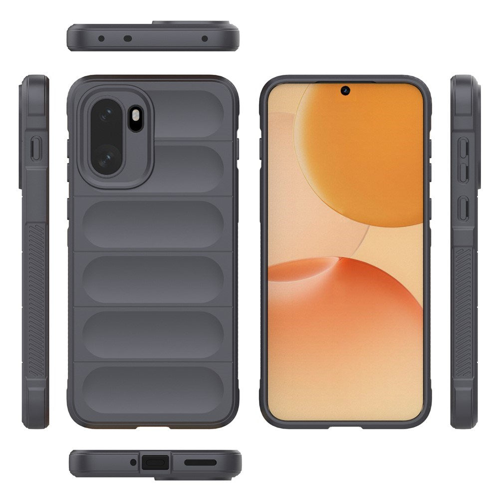 EIDERWOOD OnePlus 15R Fleksibelt Plast Cover - Mørkegrå