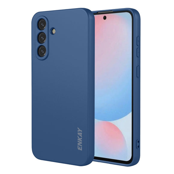 Samsung Galaxy A57 ENKAY Silikone Cover - Blå