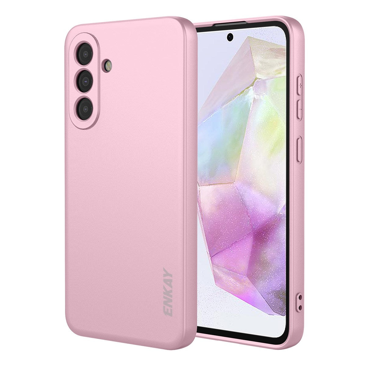 Samsung Galaxy A37 ENKAY Silikone Cover - Lyserød