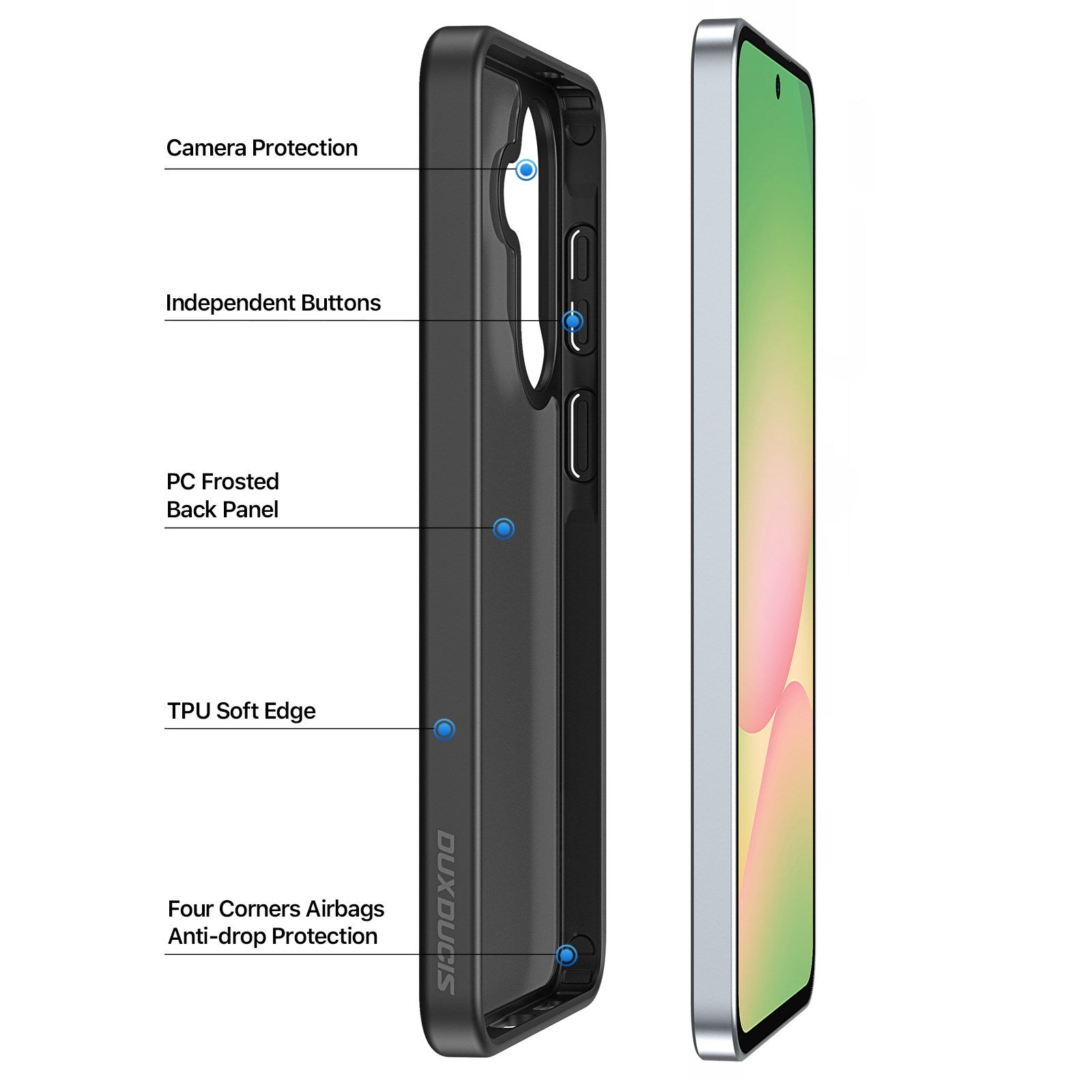 Samsung Galaxy A57 DUX DUCIS Hybrid Cover - Sort