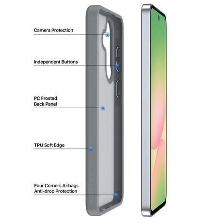 Samsung Galaxy A57 DUX DUCIS Hybrid Cover - Grå