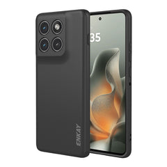 Motorola Edge 70 ENKAY Silikone Cover - Sort
