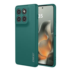Motorola Edge 70 ENKAY Silikone Cover - Mørkegrøn