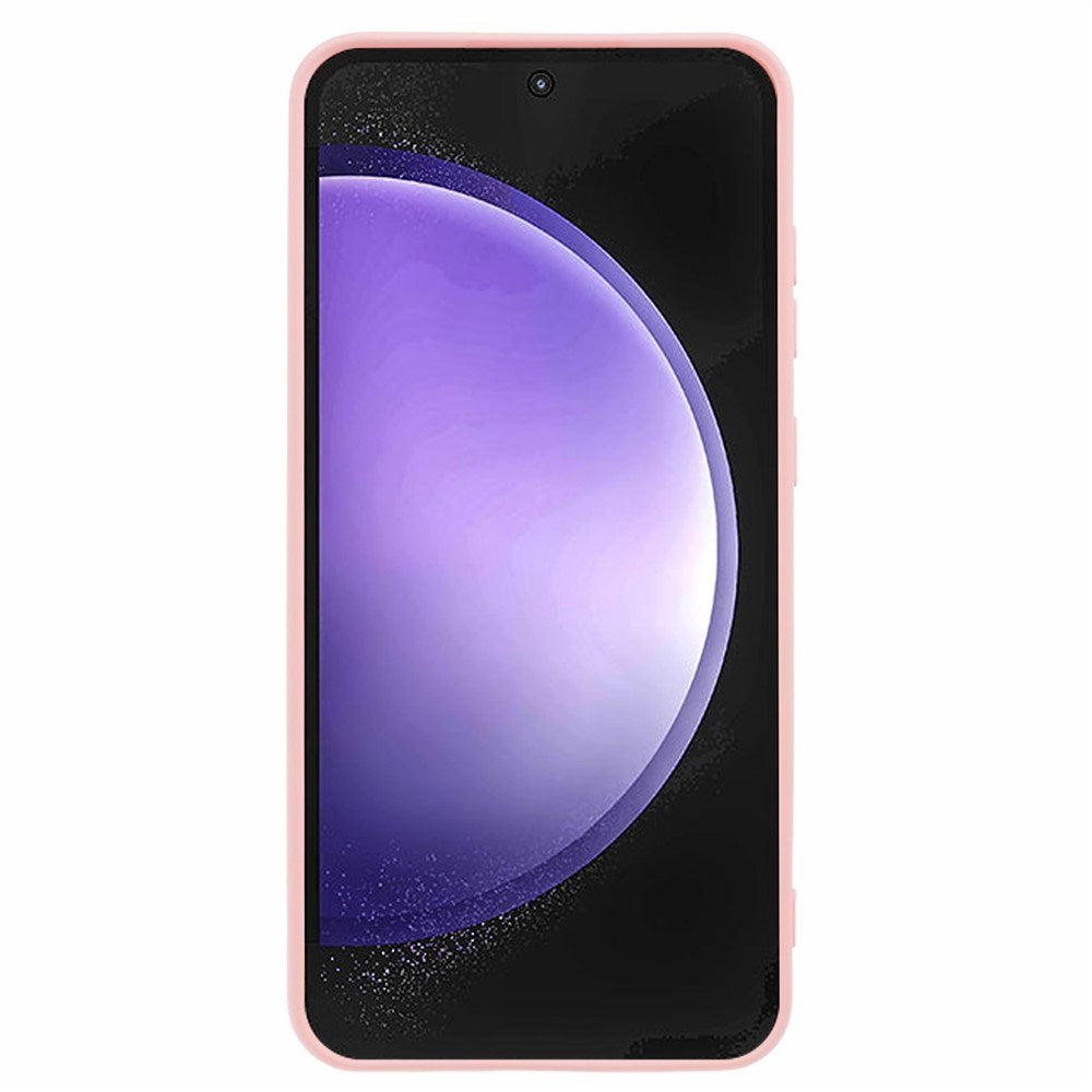 Samsung Galaxy A37 EIDERWOOD Foret Fleksibelt Plast Cover - Lyserød