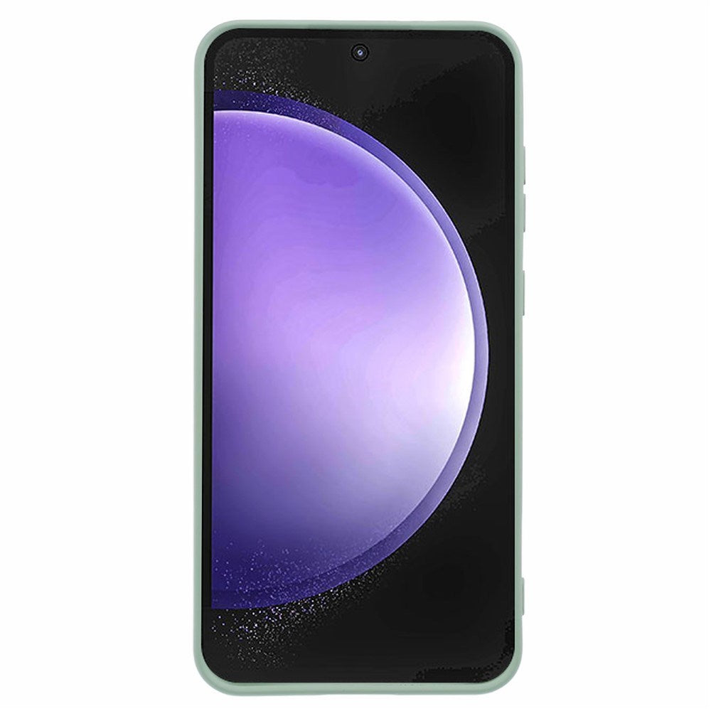 Samsung Galaxy A37 EIDERWOOD Foret Fleksibelt Plast Cover - Lysegrøn