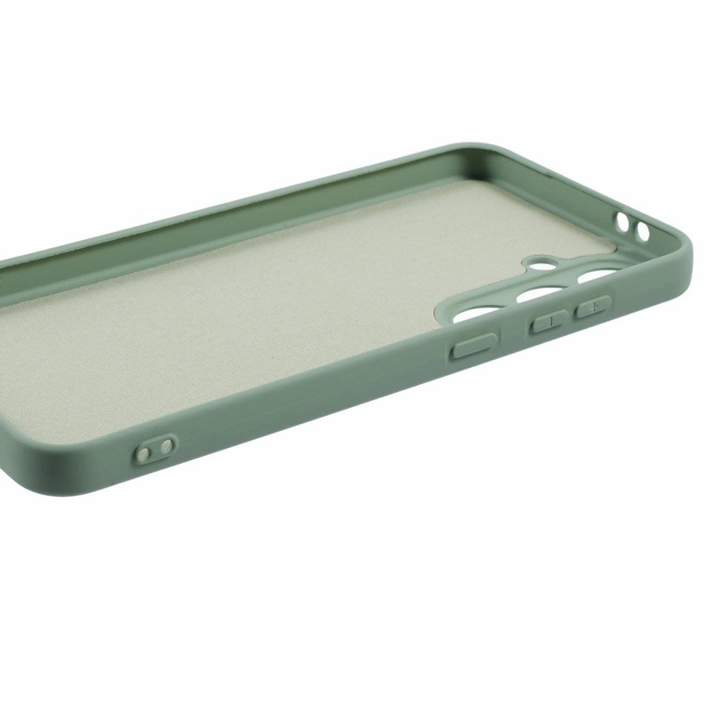 Samsung Galaxy A37 EIDERWOOD Foret Fleksibelt Plast Cover - Lysegrøn