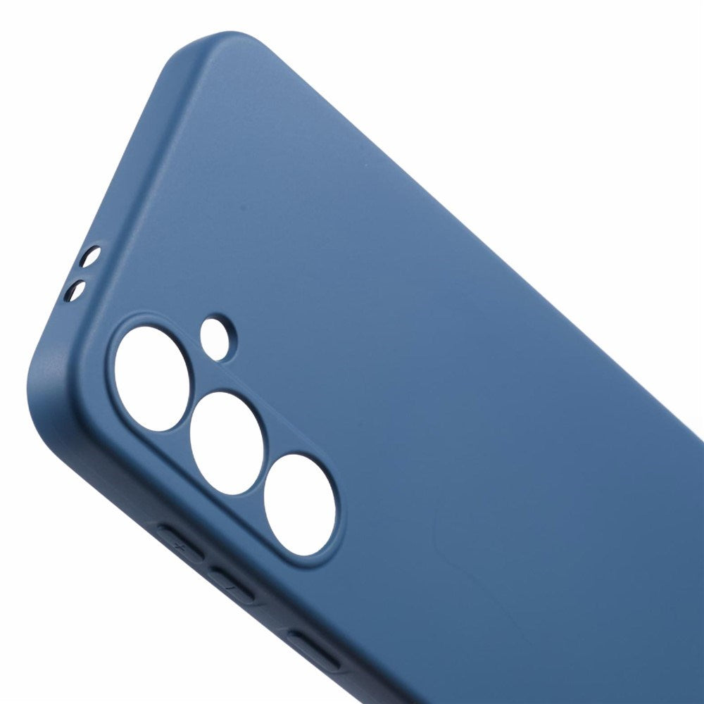 Samsung Galaxy A37 EIDERWOOD Foret Fleksibelt Plast Cover - Mørkeblå