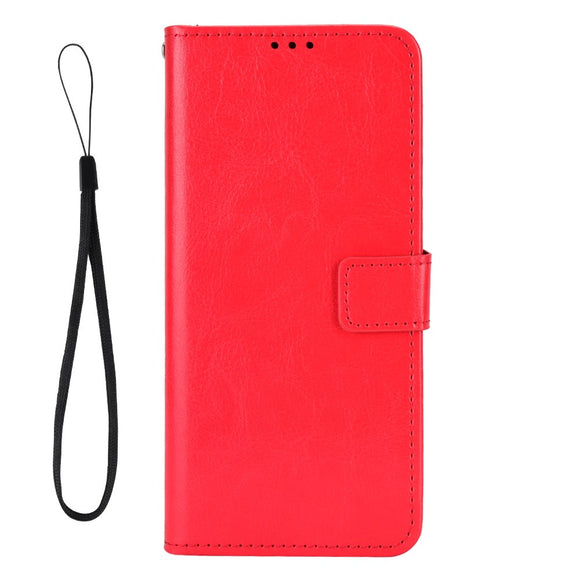 EIDERWOOD Nothing Phone (3a) Lite Kunstlæder Flip Cover m. Strop - Rød