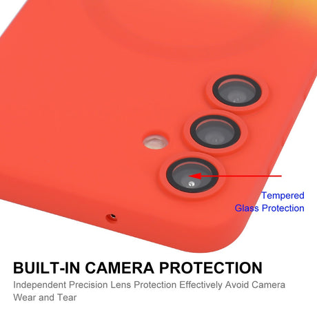 Samsung Galaxy A57 ENKAY Gradient Silikone Cover - Lyserød / Blå