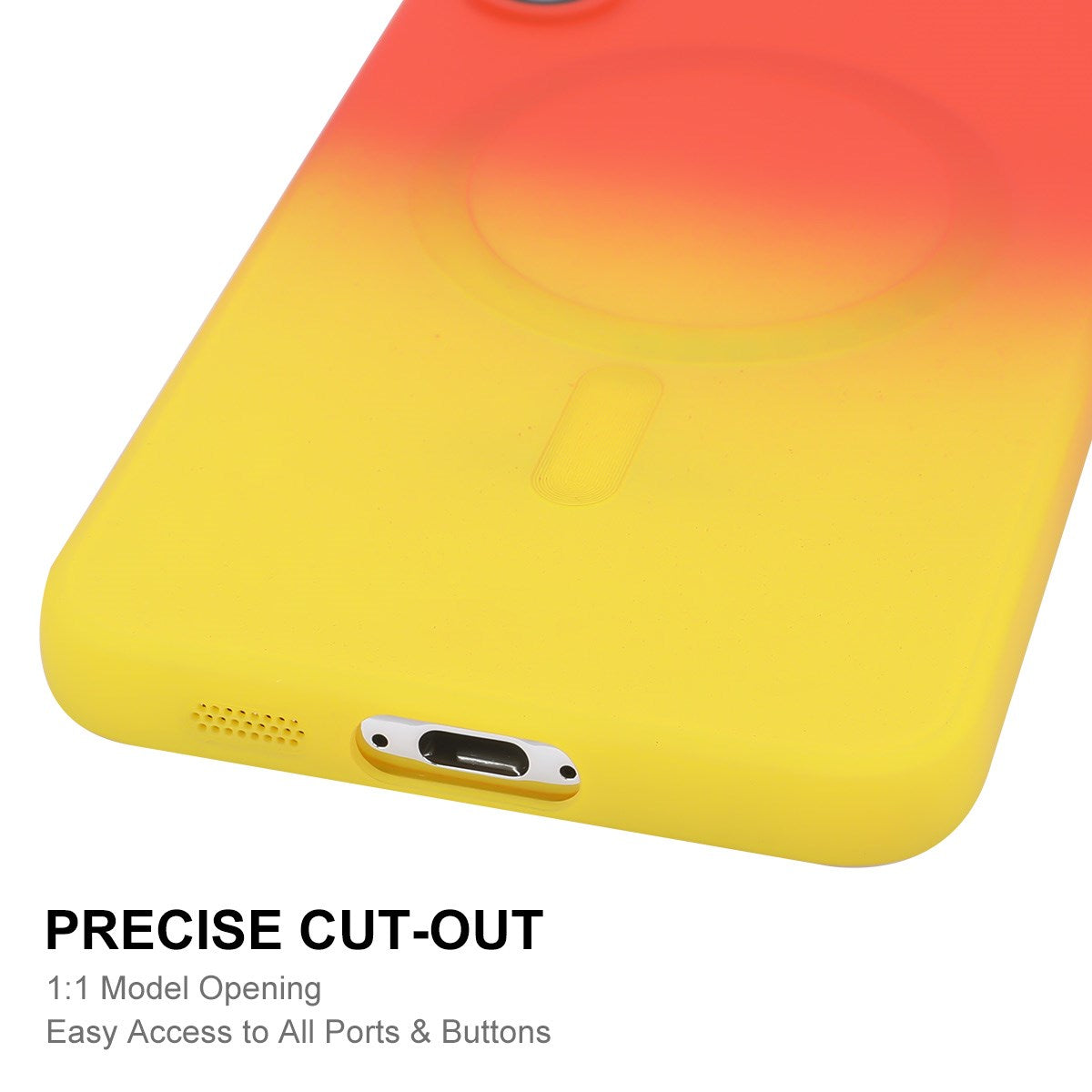 Samsung Galaxy A57 ENKAY Gradient Silikone Cover - Lyserød / Blå
