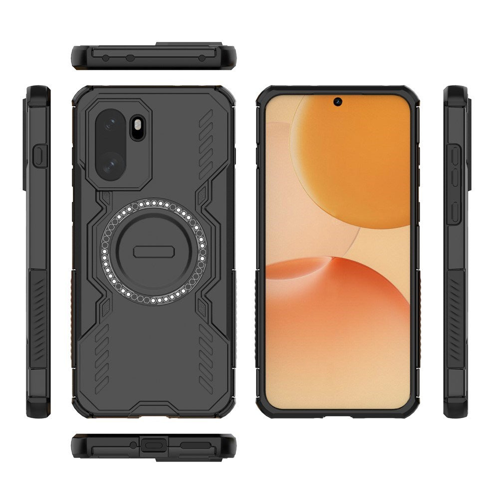 EIDERWOOD OnePlus 15R Håndværker Cover m. Varmeafledning - MagSafe Kompatibel - Sort