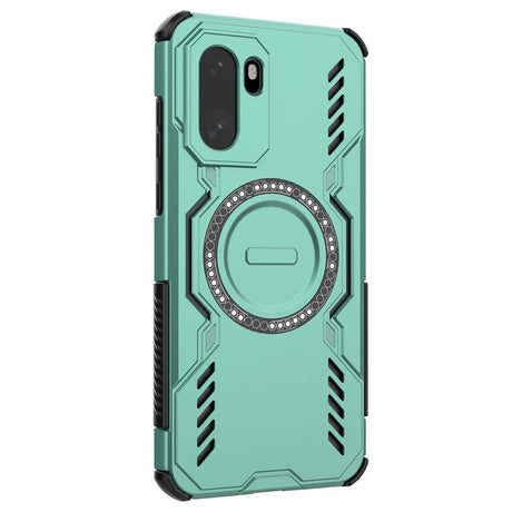 EIDERWOOD OnePlus 15R Håndværker Cover m. Varmeafledning - MagSafe Kompatibel - Grøn