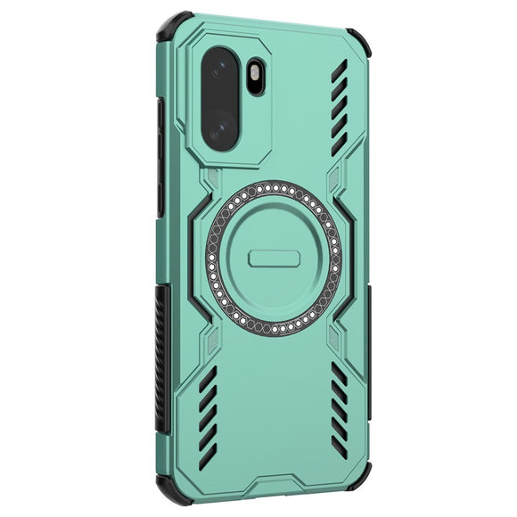 EIDERWOOD OnePlus 15R Håndværker Cover m. Varmeafledning - MagSafe Kompatibel - Grøn