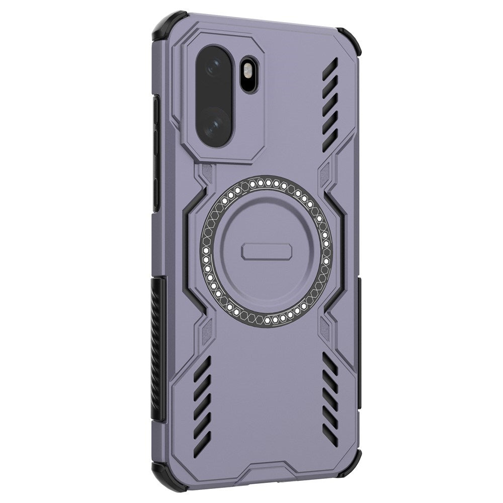 EIDERWOOD OnePlus 15R Håndværker Cover m. Varmeafledning - MagSafe Kompatibel - Lilla