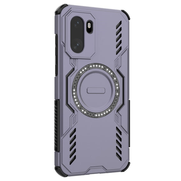 EIDERWOOD OnePlus 15R Håndværker Cover m. Varmeafledning - MagSafe Kompatibel - Lilla