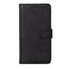 OPPO A6x EIDERWOOD Kunstlæder Flip Cover m. Kortholder & Ståfunktion - Sort